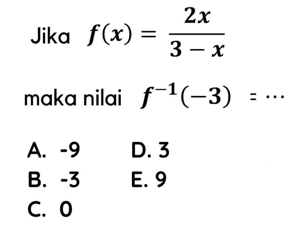 10 Contoh Soal Penalaran Matematika