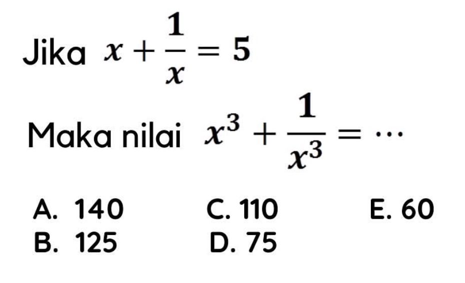 Contoh Soal Penalaran Matematika SNBT 2024