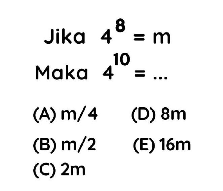 Contoh Soal SNBT Matematika 2024