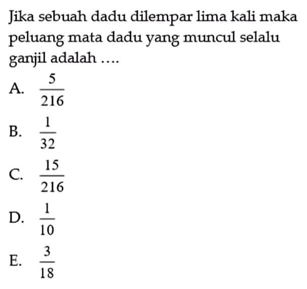 Materi Penalaran Matematika SNBT