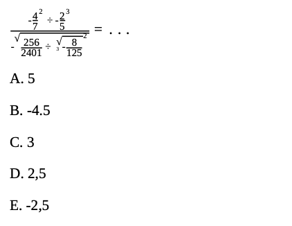 Soal Matematika Persiapan SNBT