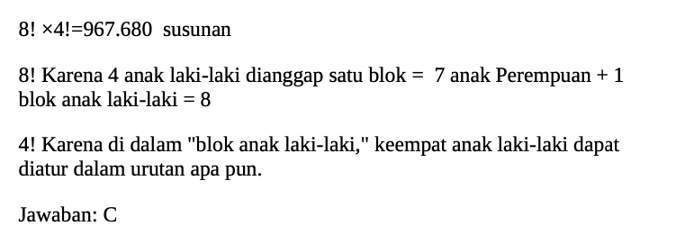 Soal Latihan UTBK Matematika