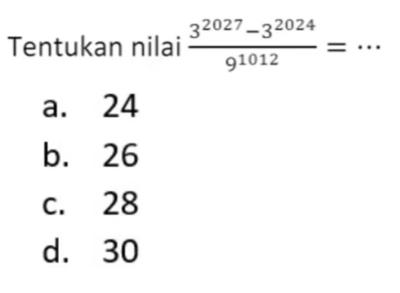 Soal Penalaran Matematika SNBT