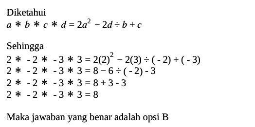 Latihan Tes UTBK Penalaran Matematika