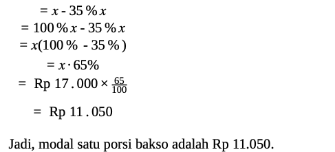 Latihan Tes UTBK Penalaran Matematika