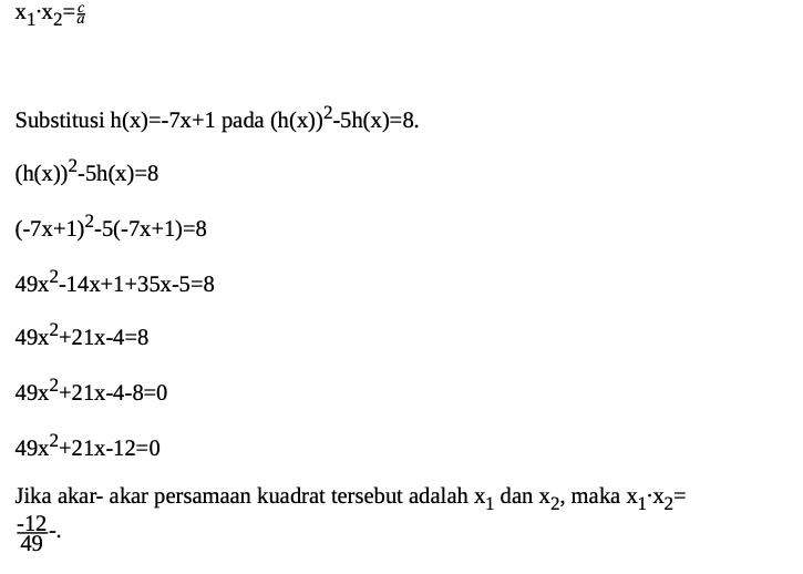 Latihan Tes Penalaran Matematika UTBK