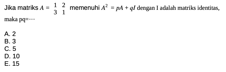 Latihan Tes Penalaran Matematika UTBK