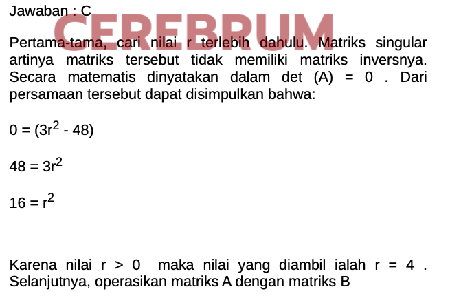 Latihan Tes Penalaran Matematika UTBK