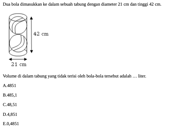 Soal Latihan UTBK Matematika Kuantitatif