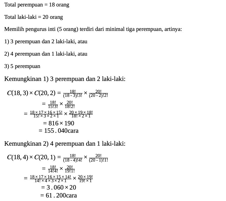 Latihan SNBT Matematika Gratis