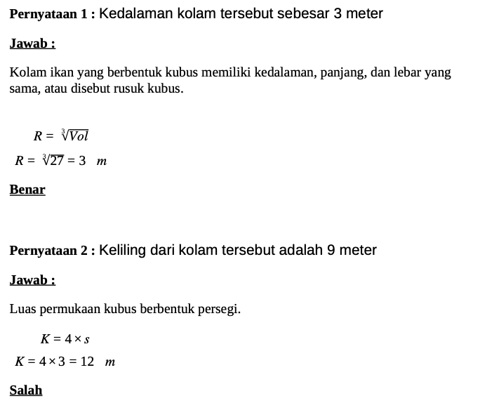 Contoh Soal Latihan SNBT Matematika