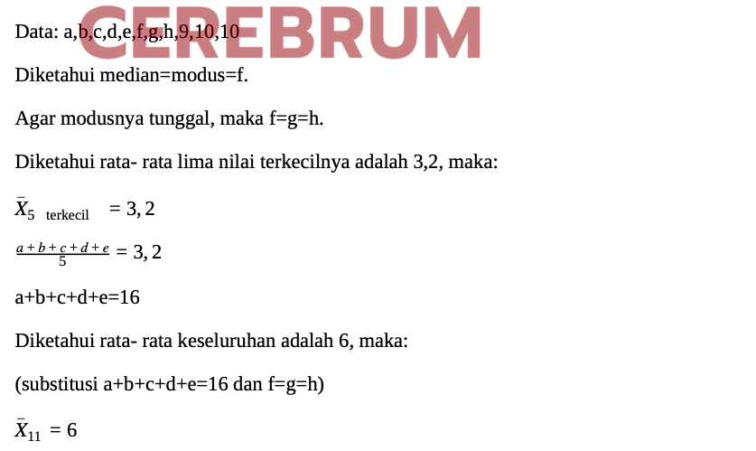 Latihan Soal Matematika SNBT