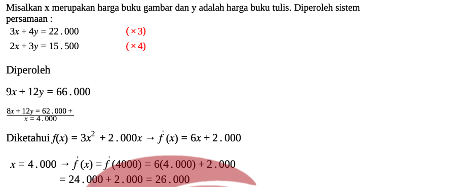 Latihan Soal UTBK Matematika 2025 Penalaran