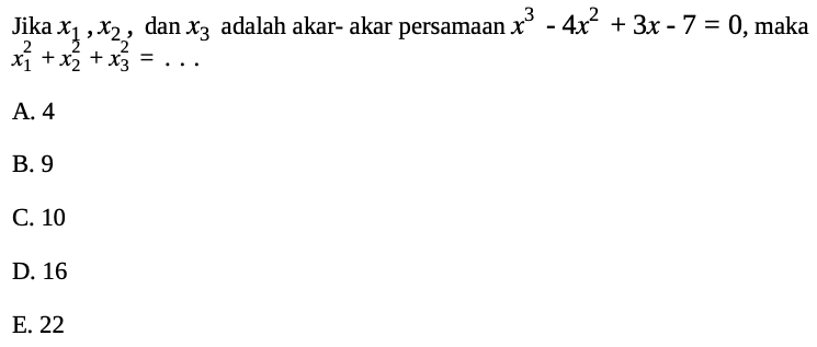 Latihan Soal UTBK Matematika Kuantitatif 2025