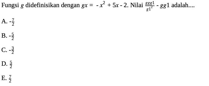 Latihan Soal UTBK Matematika Kuantitatif 2025