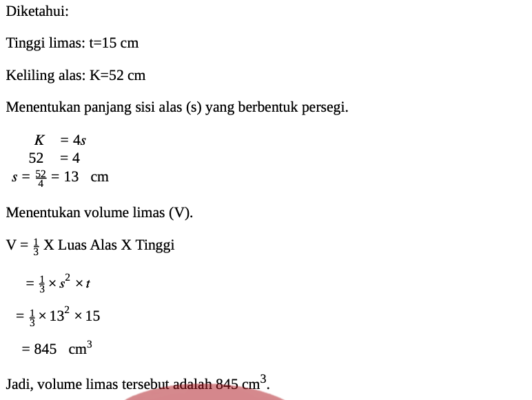 Latihan Soal UTBK Matematika Kuantitatif 2025