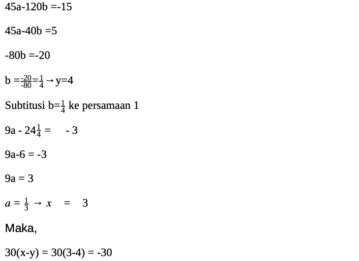 Latihan Soal SNBT Matematika Kuantitatif