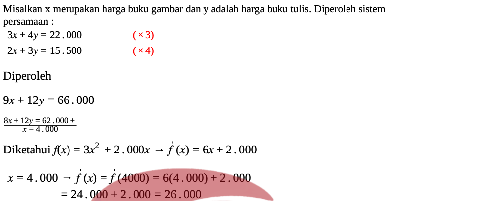 Latihan Soal Matematika UTBK Penalaran 2025