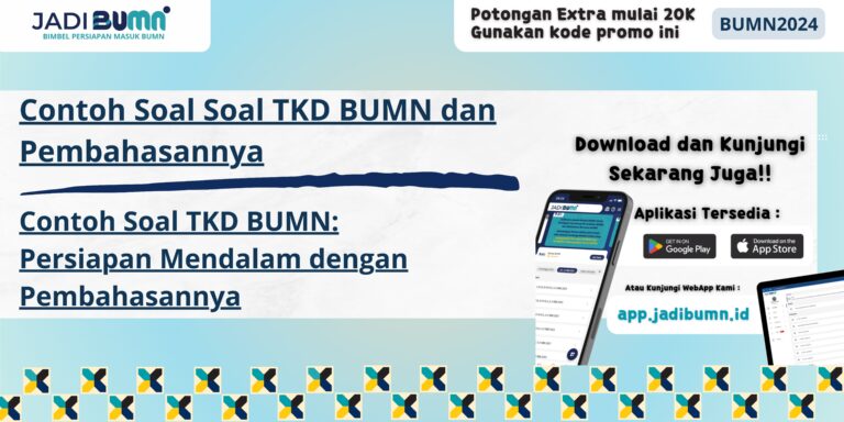 Soal TKD BUMN