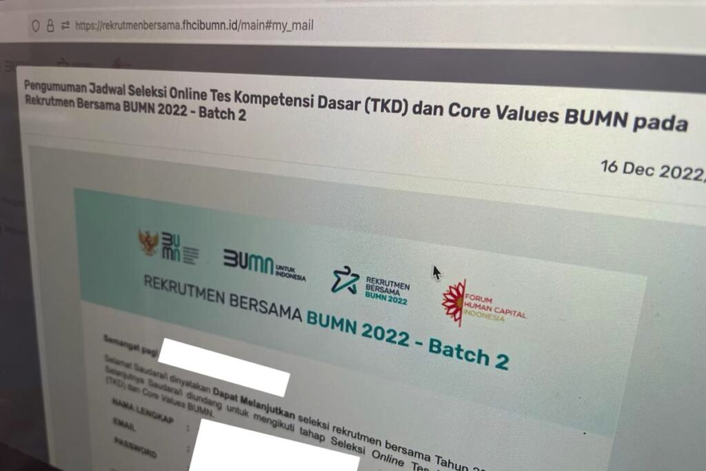 TKD BUMN 2024