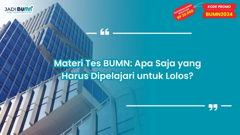 Ujian Seleksi BUMN Matematika