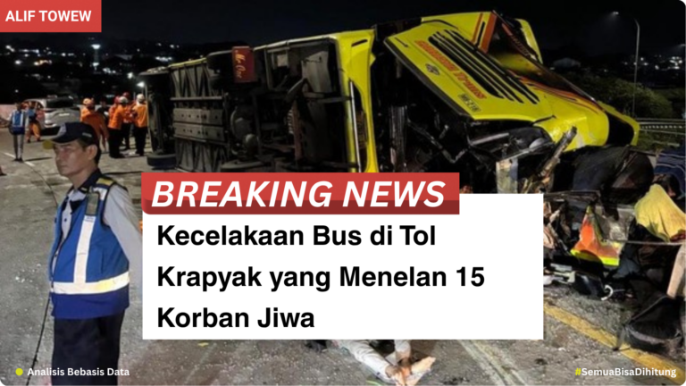 15 Korban Jiwa Kecelakaan Bus Cahaya Trans, Membedah Fisika Tikungan Tol Krapyak