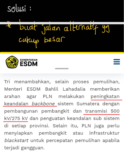 Blackout Sumatera